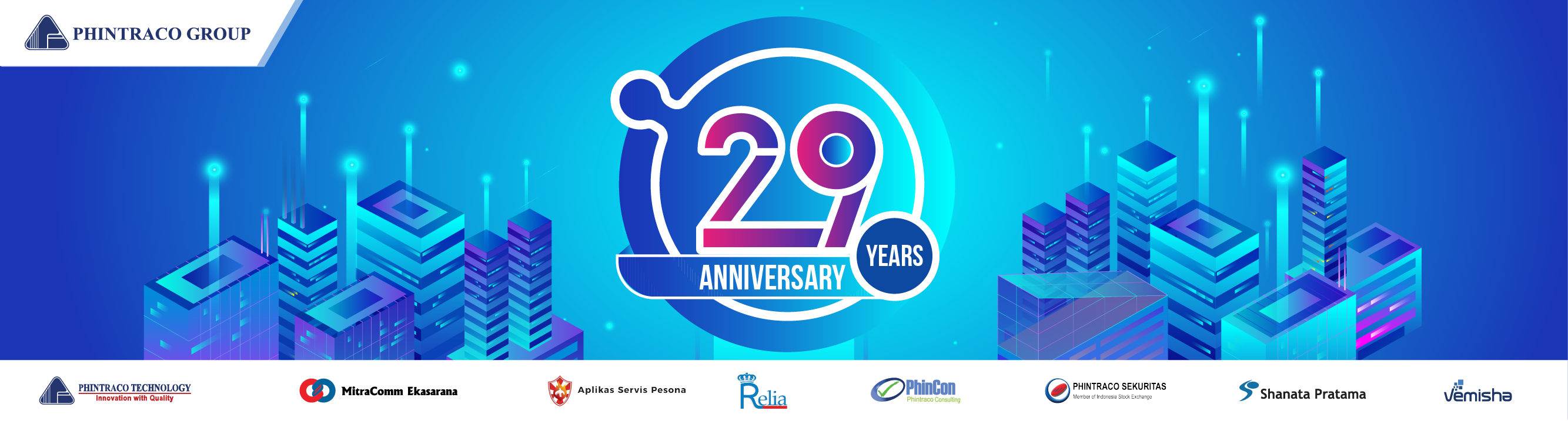 Happy 29th Anniversary, Phintraco Group!